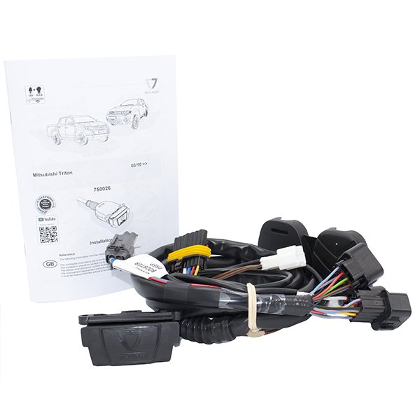 Erich Jaeger E-Kit Tow Bar Wiring Kit Suits Mitsubishi Triton 03/10 -11/18 Includes OE Connectors