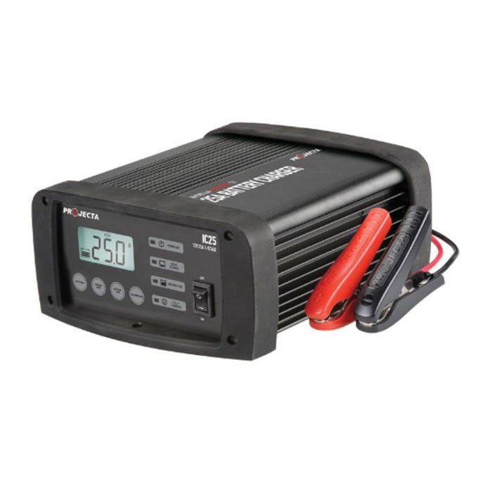 Projecta Intelli-Charge Battery Charger 12V 25A 7 Stage Multichem Lithium Ideal For Workshops